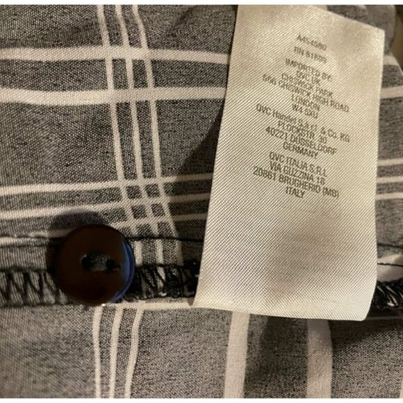 Susan Graver Weekend Petite Plaid Woven Tunic Shirt X SMALL PETITE (303) - Picture 7 of 7